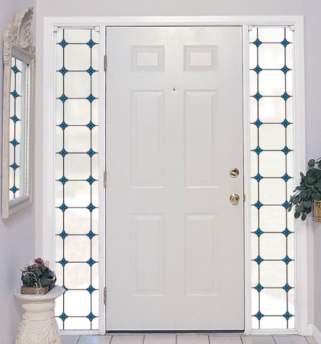 Wallpaper For Windows Monterey Bay Stained Glass Privacy Window Film - 24 In X 96 In #TOP1