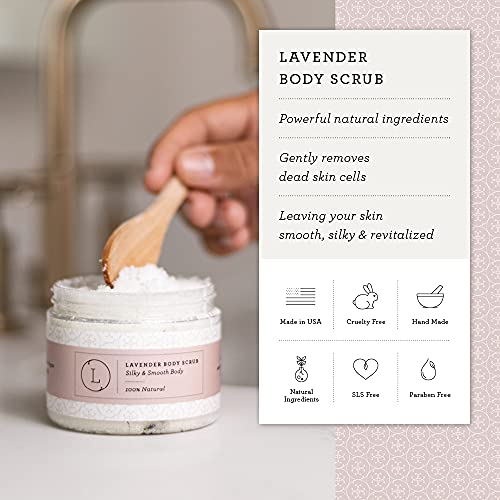 Lizush Luxury Spa Gift Basket And Self Care Gifts For Women - 9 Piece Set With Soap, Scrub, Body Oil, Mist, Lip Balm, Facial Mask, Cosmetic Bag, Candle, Soap Saver- Happy Birthday #TOP6