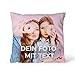 Produktbild PICANOVA  Premium Fotokissen mit Füllung in den Größen 30x30cm  Kissen mit Foto und Text individuell Bedruckt Schlaf- und Wohnzimmertauglich  Personalisierte Geschenk
