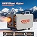 HSDNDUR Diesel Heater 12V/24V/110V, 8KW Diesel Heater with Remote Control, LCD Switch, Built-in Inverter Parking Heater for Camper, RV, Travel Trailer, Home, Boat, Tent