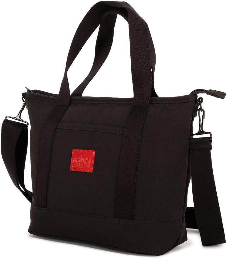 Manhattan Portage WAXED NYLON REGO TOTE (SM), black