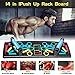 Lacyie Tabla de Flexiones 14 en 1,Push Up Rack Board Fitness Entrenamiento Gimnasio Ejercicio Stands para Entrenamiento en el Interior y en el Brazo