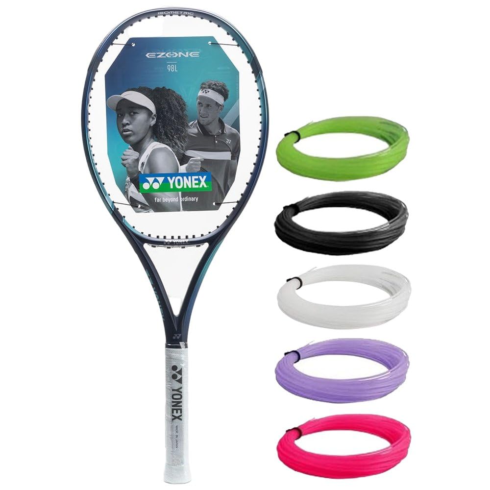 Amazon.com : Yonex Ezone 98 16X19 Sky Blue Tennis Racquet