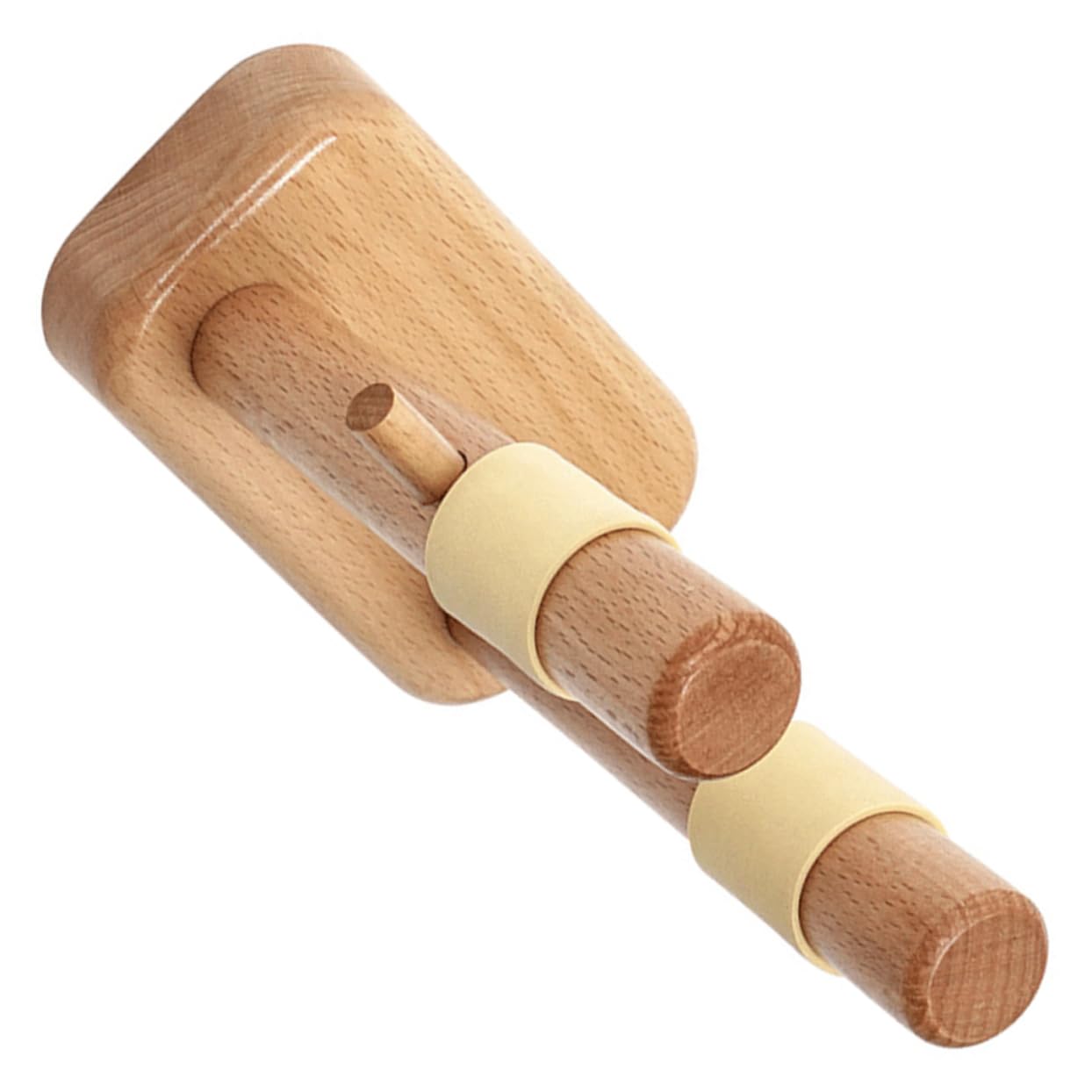 Didiseaon Supporto Da Parete Per Chitarra Acustica Gancio Per Appendere Chitarra Realizzato in Legno Massello Design Diviso Per Facile Installazione Compatibilità Versatile Per Conservazione