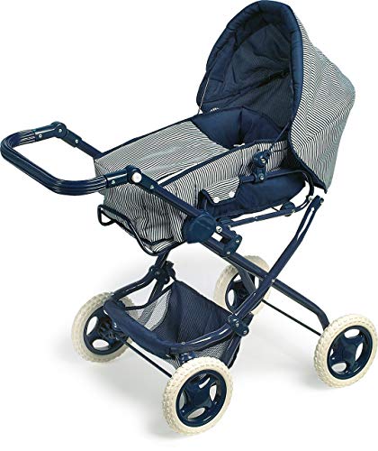 Poussette pour poupée Legler landau marine cadeau idéal