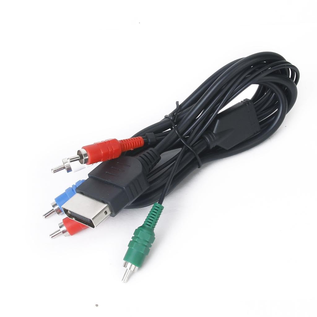 High Definition Component AV Cable for Xbox - Silver Tone Head, Stable Transmission and Better Quality