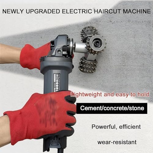 Electric Concrete Chisel, Handheld Chisel, Hand Grinder, Adjustable Speed, Suitable for Concrete, Cement and Stone.