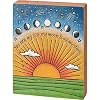 Primitives by Kathy 112250 You Are My Sun My Moon and All My Stars Block Sign 5 inch Height Wood