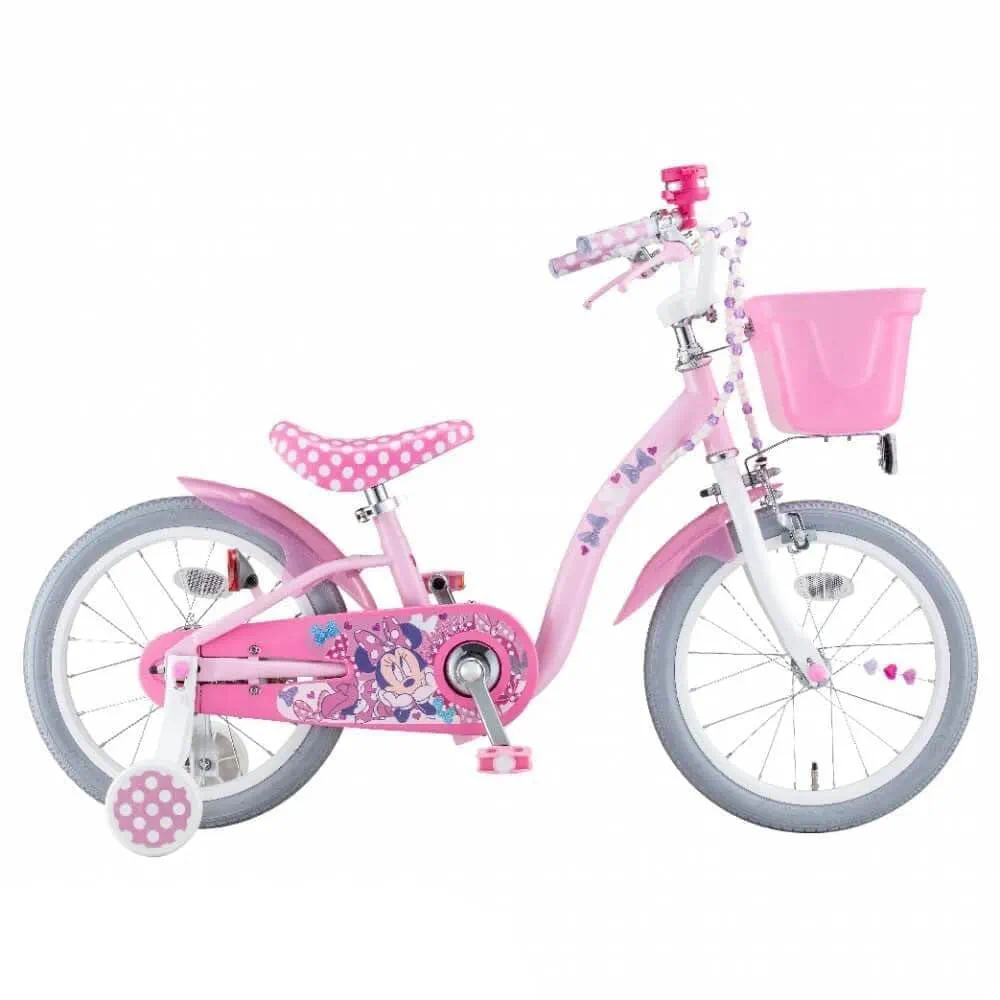 16インチ　ミニーマウス自転車 Amazon | ミニーマウス・ポルカドットS 16インチ 子供用自転車