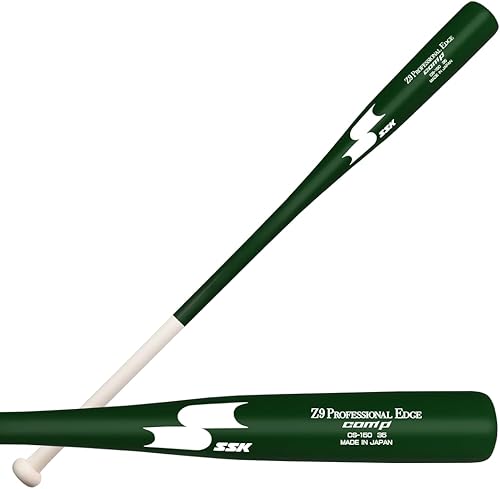 Miniatura 9 de SSK Z9 Professional Edge Comp Coaches - Bate de madera Fungo de 33 pulgadas, 35 pulgadas, 37 pulgadas, béisbol y sóftbol, más de 22 colores, Negro