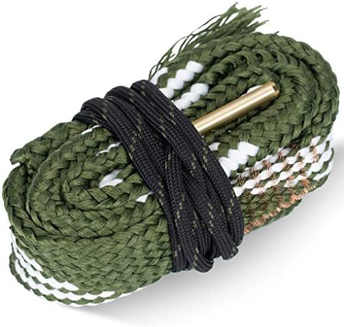 Luoxun-LX Gun Snake Cleaner 20 GA Gauge Gun Cleaning kit Supplies Gun Barrel Cleaning Bore Rope for Rifle Pistol Shotgun Brass Brush Multicolor