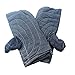 ZAJIWF Guantes del Horno, Guantes Hornada De La Torta del Hotel Barbacoa Horno De Alta Temperatura, Guantes Anti-Escaldado Procesamiento De Alimentos (Azul)