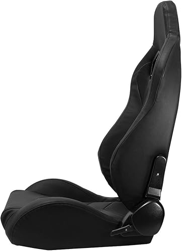 Miniatura 5 de RS-JBR-PARENT- 1 par de asientos deportivos universales