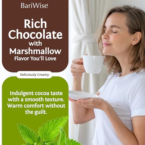 Image of BariWise Protein Hot Chocolate with Casein - 7ct (Chocolate Marshmallows)