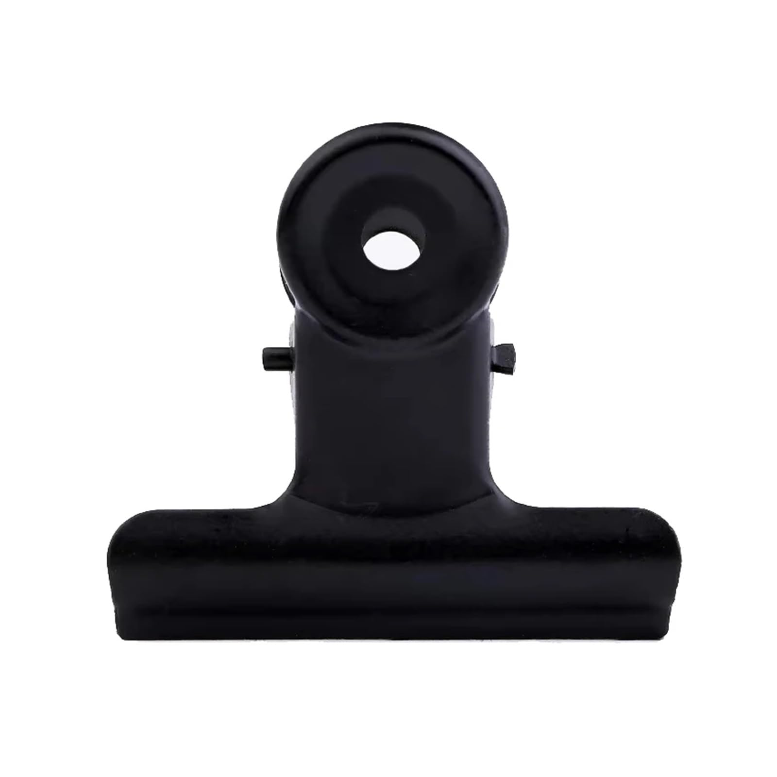 Foldback Klammern 10er-Pack Büroklammern aus schwarzem Metall for Büromaterial, kleine Buchbefestigungsklammern, Skizzenbrettklammern, Haushaltsbedarf(75mm-10P)