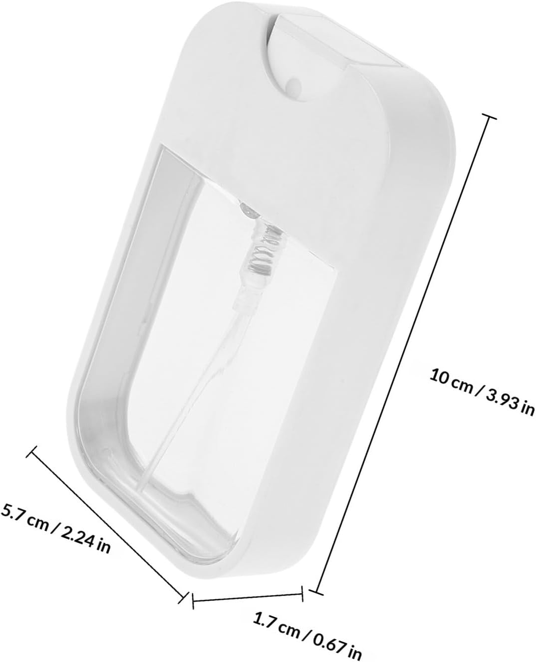 Portable Refillable Spray Bottles 30ml Mist Sprayer Container for Makeup, Essential Oils, and Hand Washing Travel Use
