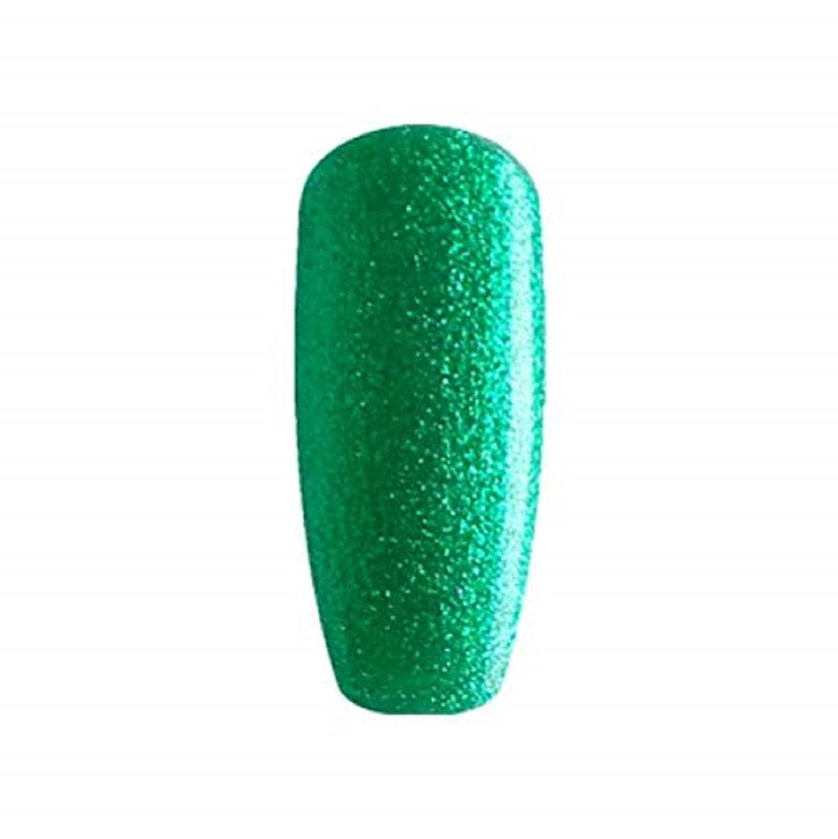 Bluesky SJ04 Boze Narodzenie Brokat Lakier Hybrydowy 10 ml, Szmaragdowo-Zielony