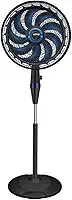 Ventilador de Coluna Arno X-TREME 9 40cm com função Repelente Líquido VE9R, 160W, 9 Pás, 3 Velocidades, Função Repelente, Oscilação 80º, Altura Ajustável de até 1,5m, 110V