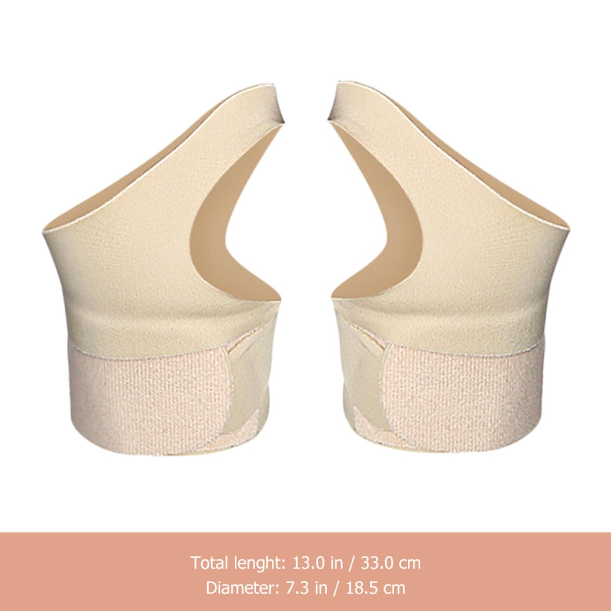 2pcs Adjustable Breathable Workout Wrist Brace with Thumb Support Sleeve, Lightweight Fitness Wrist Stabilizer for Weightlifting and Sports, Skin Tone