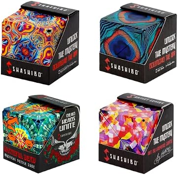 حزمة SHASHIBO من 4 - Space Out ، Wings ، Dancing Bears ، Confetti