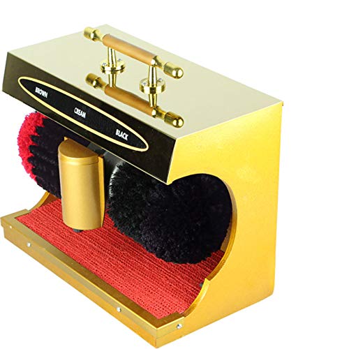 NNHDWS Cireuse De Chaussure Induction Automatique, Entièrement Automatique du Capteur Infrarouge, Hôtel De Commerce en Cuir Cireuse De Chaussure dans Hôtel...
