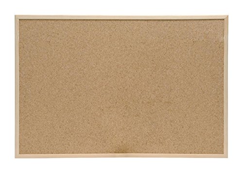 5 Star Office 906705 Tableau de liège avec cadre en bois 60 x 40 cm