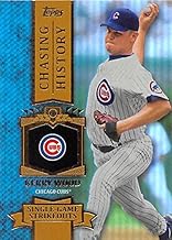 Kerry Wood baseball card (Chicago Cubs Strikeout Record) 2013 Topps Chasing History #CH36 Refractor