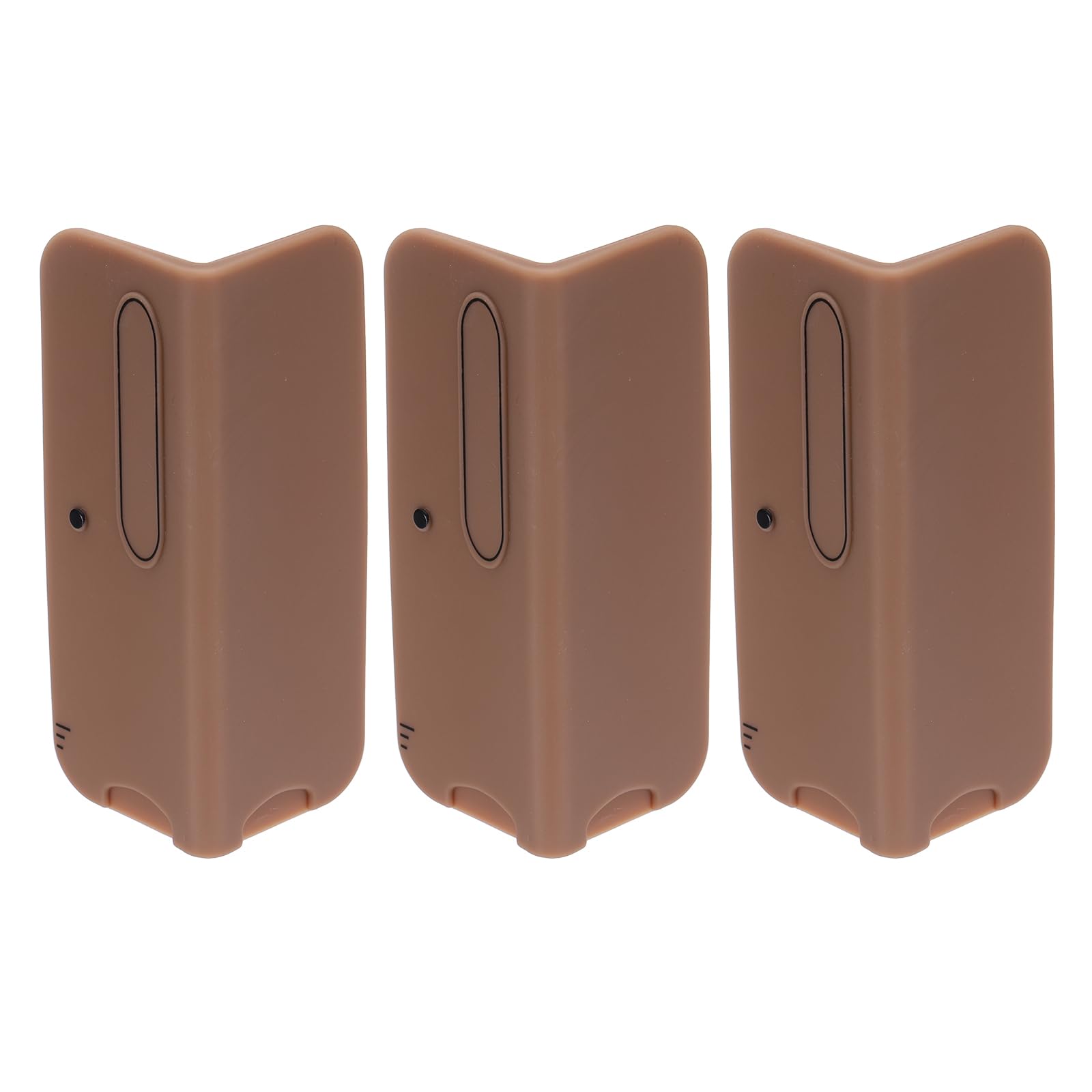 sourcing map 3 Pcs 4 Inch Baseboard Corner Protector Guards, Furniture Corner Cover Proof Bumpers for Kitchen Bedroom Wall Countertop Table, Coffee