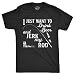 Mens I Just Want to Drink Beer and Jerk My Rod T Shirt Funny Fishing Graphic
