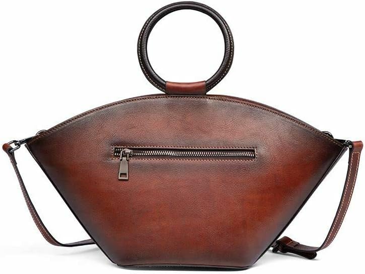 [ＯＲＺＫＥＹ] 女性用本革ショルダーバッグ メッセンジャーバッグ トートバッグ クロスボディ 中国魚エンボス加工ハンドバッグ スト