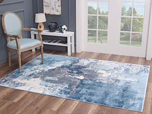 LUXE WEAVERS Kingsbury Abstract Premium 8x10 Area Rug 8722