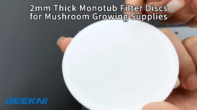 Image of 24-Pcs 3 inch Monotub Adhesive Filter Disks - 2mm Thick Monotub Filter Discs for Mushroom Growing Supplies - Replacement Filter Pads for Monotub Filters and Fruiting Chambers