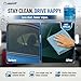 Nanoskin RAIN Glass Sealant 1 Gallon - Durable, Invisible Coating for Windshields and Multi-Surface Protection | Repels Rain, Sleet, Snow, & Improves Visibility | For Automotive, Home, Office & More