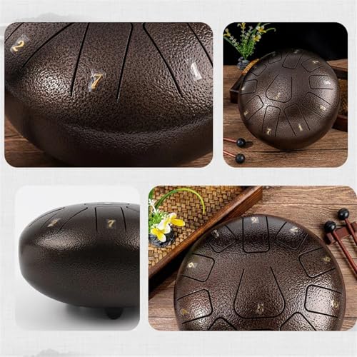 Tambour à langue en acier 11 notes le cadeau idéal pour passionnés de méditation
