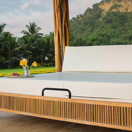 Arrêt de matelas en fer noir robuste pour stabiliser la literie de luxe