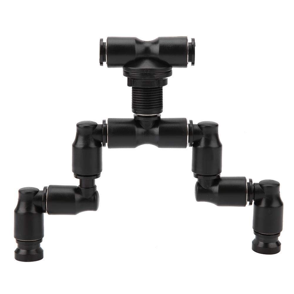 KSTE Gady Fogger Mgła Opryskiwacz, Dysza Terrarium dla Gadów, 360° Regulowany Akwarium System Mgła dla Zbiornika Tropikalnego Lasu deszczowego 1/4 ''