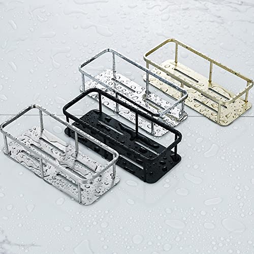 Fvrtft Floating Shelves Shower Caddy Bathroom Shelf, Stainless Steel Shelves Bathroom Shower Shelf, Storage Rack, Bathroom Shelf, Wall Mount Shelf, Shampoo Holder Basket/Chrome #TOP4