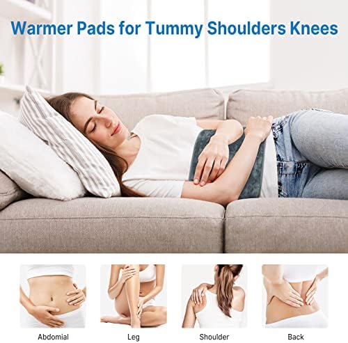 RENPHO Large Electric Heating Pad, Ultra-Soft Back Heat Pad with 3 Heat Levels, Keep Warming Arm, Leg, Neck and Shoulder, Auto Shut Off - 60×30cm -Gray