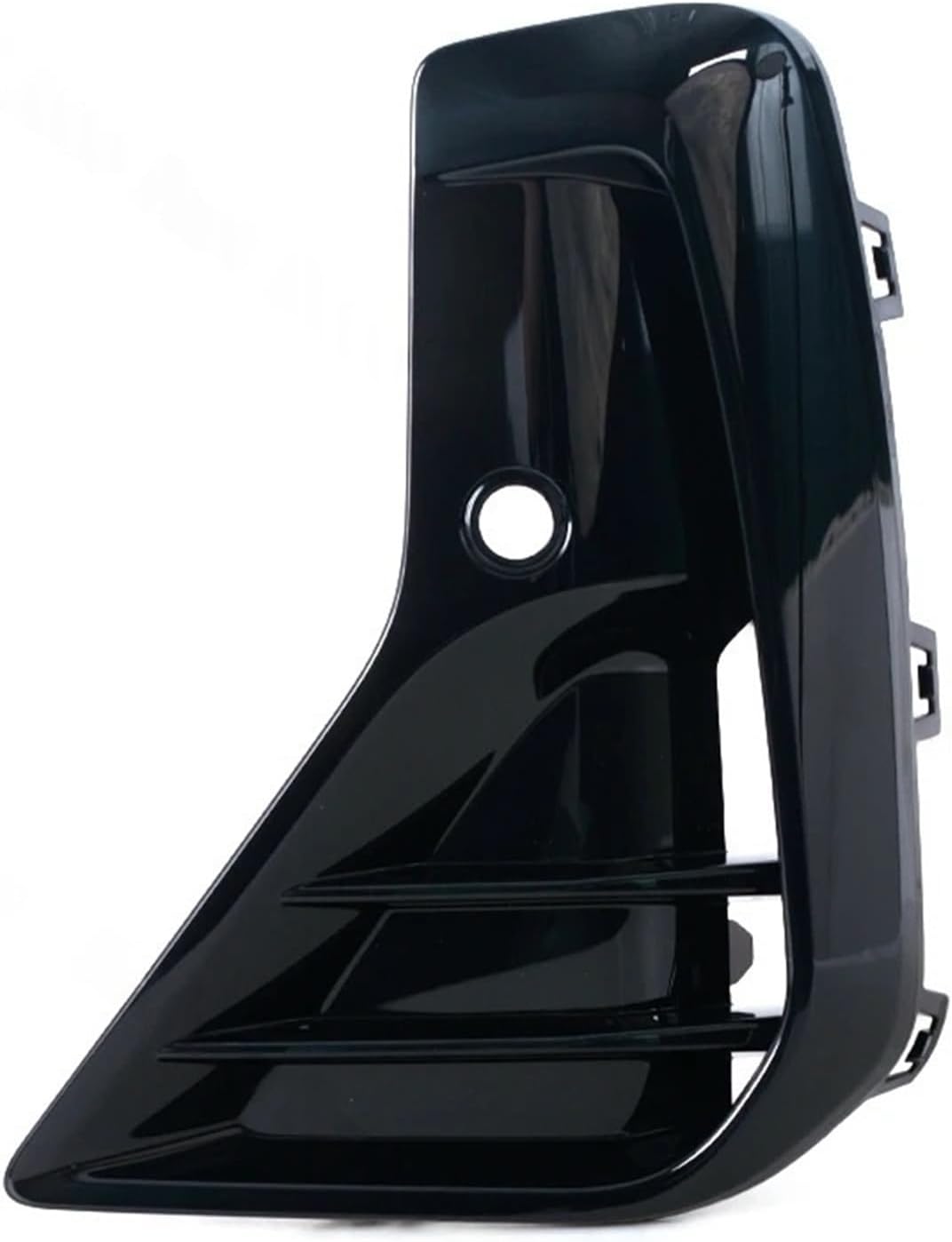 For BMW X3 X4 IX3 M Sport 2022 2023 Front Bumper Fog Light Lamp Trim Grille Cover Frame Bezel Hood Lampshape(1pc left)