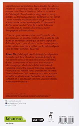 La vida lenta: Notes per a tres diaris (1956