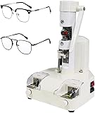 Rillmaschine für optische Linsen mit doppelseitigem Stanzen und einstellbarer Tiefe für präzise Linsenbearbeitung in optischen Geschäften und Trainingszentren