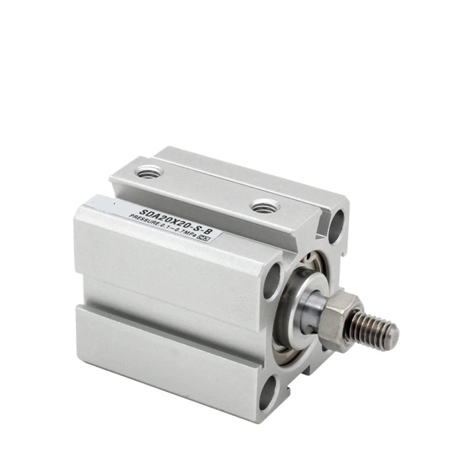 Vérin pneumatique compact alésage 100 mm pour gagner de la place en machine
