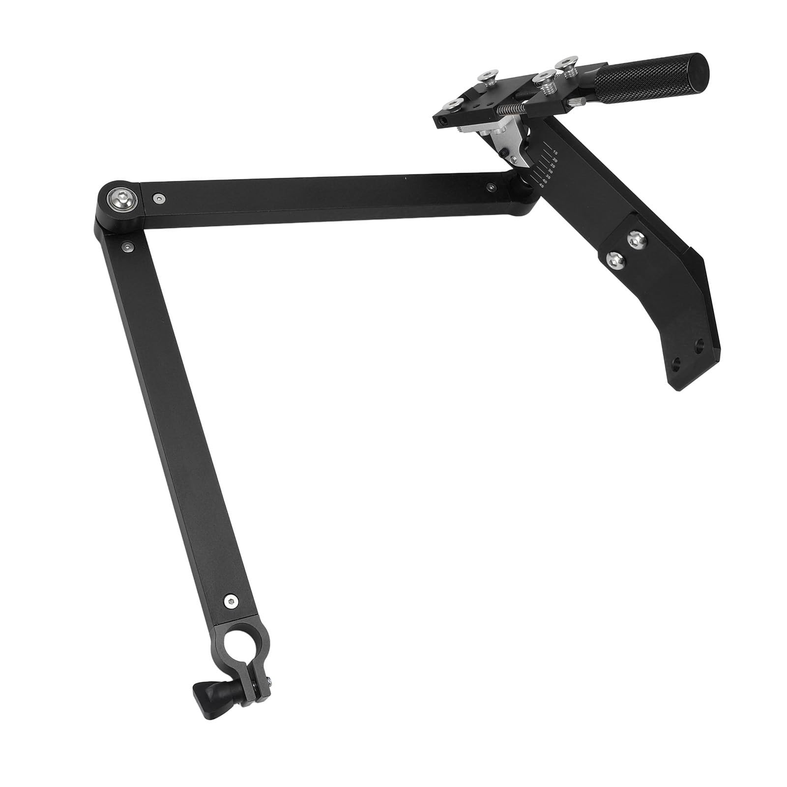 Sxhlseller Afilador de Cuchillas para Cortacésped, Herramienta para Cortacésped con ángulo Ajustable de 15° a 45° Hecha de Aleación de Zinc para un Mantenimiento Preciso de Las Cuchillas de Estándar