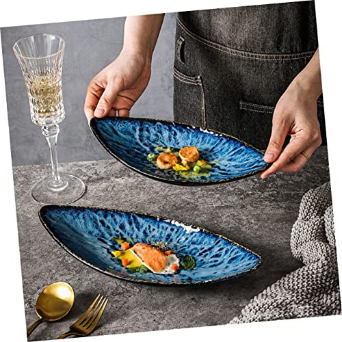 Plato de cerámica para sushi y sashimi Garneck miniatura 4