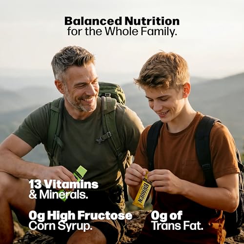 Image of Braven Bar Assorted Energy Bars Variety Pack (1.59 oz, Pack of 10) - Performance Fuel On the Go - Soft & Chewy Candy-Like Texture - 13 Vitamins & Minerals - No Caffeine, No Crash - No Artificial Dyes - Gluten Free