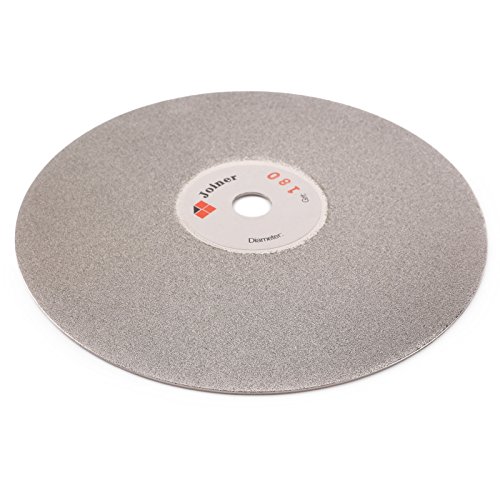 Image of 6 inch inch 150 mm Grit 180 Diamond Grinding Disc Abrasive Wheel Coated Flat Lap Disk Jewelry Tools for Gemstone Glass Rock Ceramics