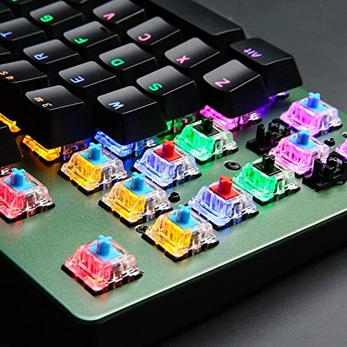 Teclado Mecánico Gaming SMSOM Con Cable USB miniatura 7