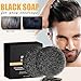 ECOFAN Gray Hair Reverse Bar Soap, Black Soap for Gray Hair Mane Gray Reverse Bar for Men and Women - Natural Hair Darkening Shampoo Soap Vegan, pH balanced (2PCS)