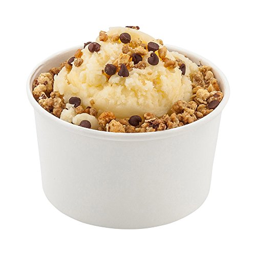 Image of Restaurantware-Coppetta 12-Ounce Dessert Cups, 200 Disposable Ice Cream Cups - Lids Sold Separately, Sturdy, White Paper Frozen Yogurt Bowls, For Hot And Cold Foods, Perfect For Gelato Or Mousse