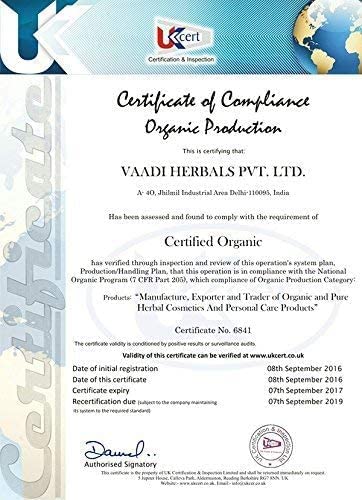 Vaadi Herbals Soothing and Refreshing Pedicure Manicure Spa Kit, Cream and Oil Set, 135g - Image 5